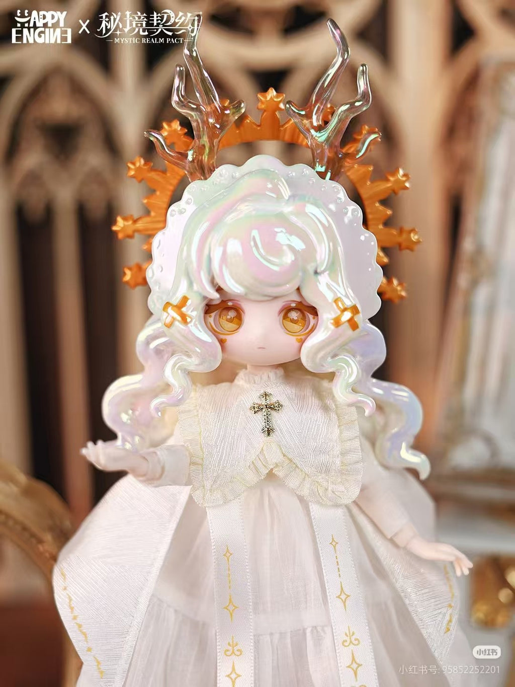 6Pcs The Luluelf Story Mystic Realm Pact Series 8.2" Bjd Dressable Action Figure