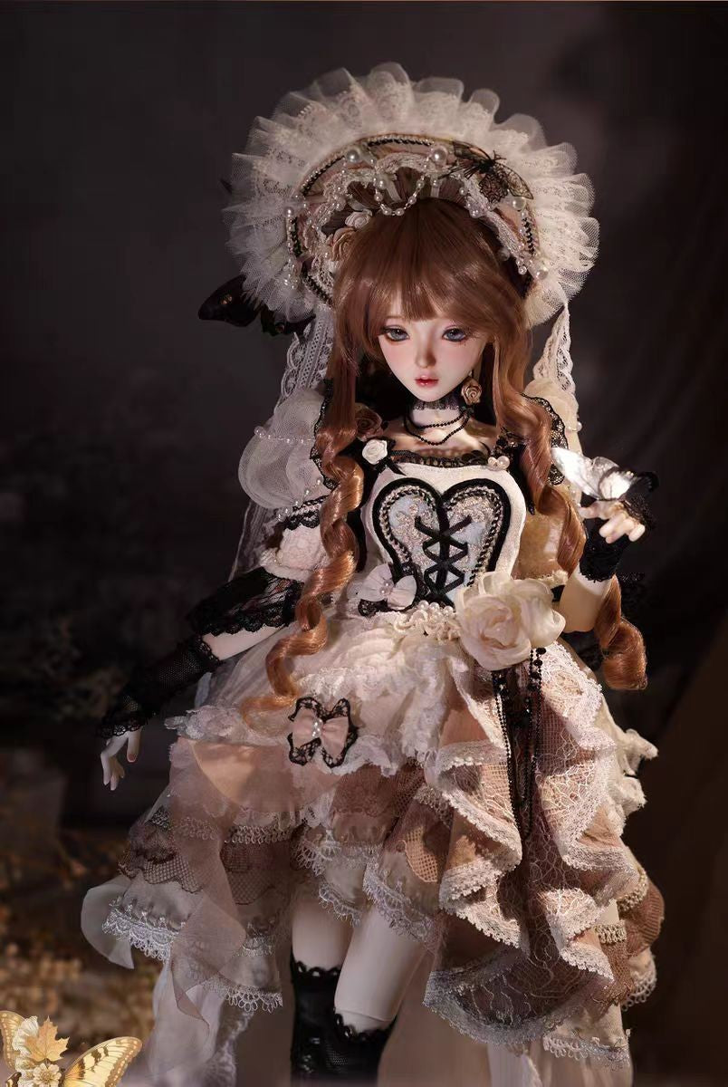 Pre-Order Gem Thalia 17.9" Twlight Whispers of Butterflies Bjd Full Set Official
