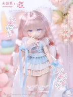 Momotale Series Lily Alice Rabbit Spring Day Bjd Cute Action Figure Gift Genuine