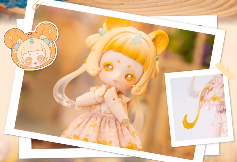 Penny's Box Cute Beast Magic Confirmed Bjd 19cm/7.4In Action Figure