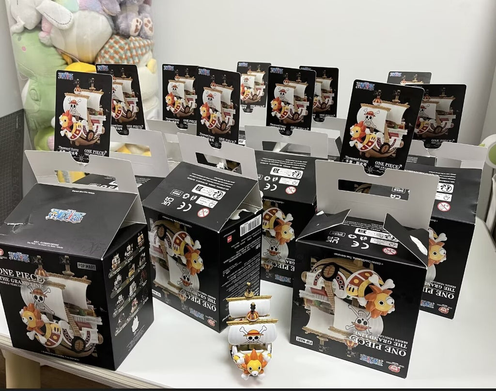 Authentic One piece The Grand Line Series Vehicles Blind Box Confirmed Figure
