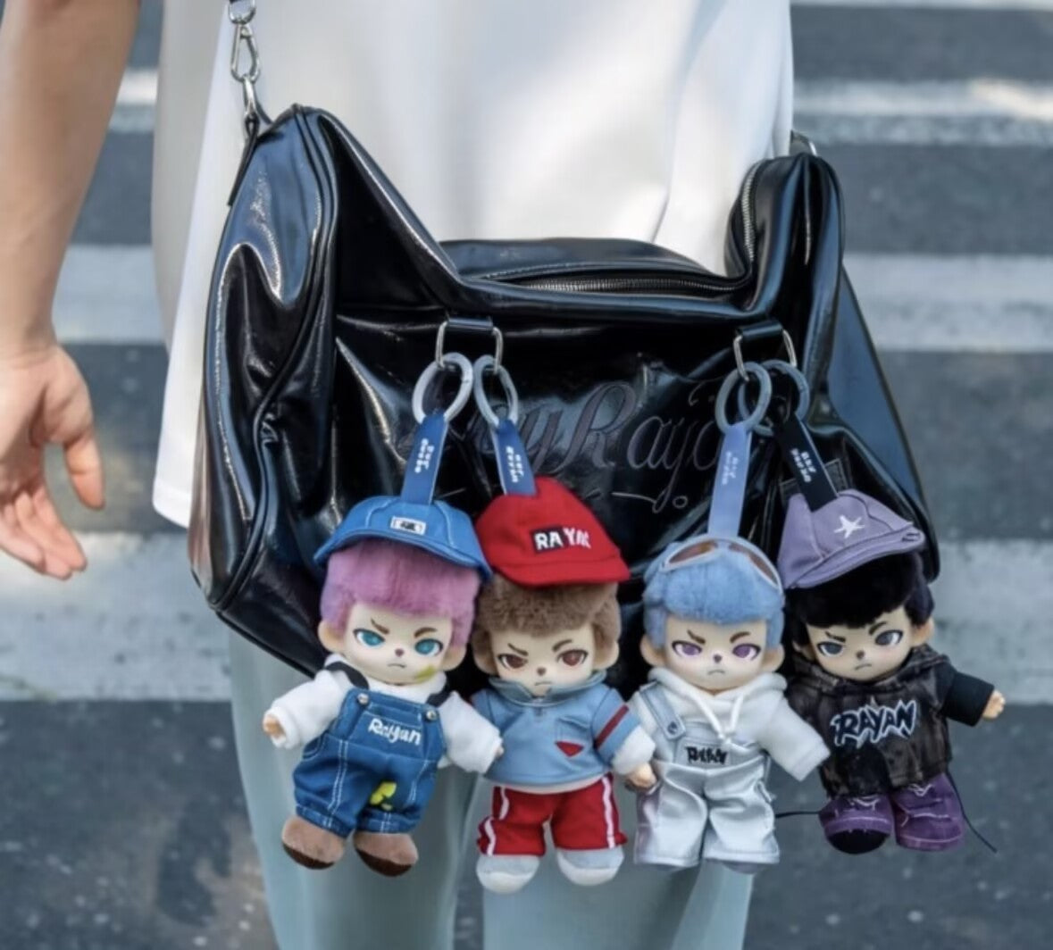 Authentic Rayan City Walk Series Blind Box Figure Toy Plush Doll New Pendant