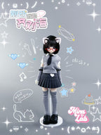 6Pcs MiraLab Shojo Don't Touch My Bangs 23.5cm/9.2In Bjd Dolls Action Figures