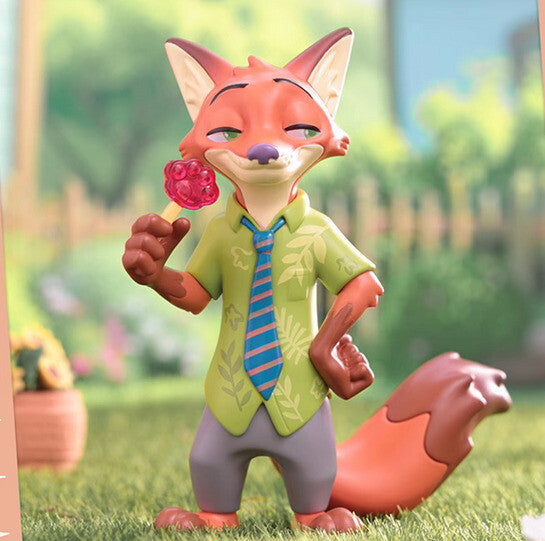 TOPTOY Disney Zootopia Flower World Series Confirmed Blind Box Figures Toys Gift