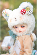 Pre-Order Dollzone Peach Ice Cream Bear 30cm/11.8In Bjd Full Set Official Gift