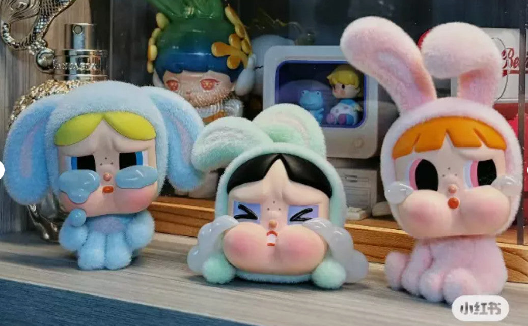 Authentic CRYBABY x The Powerpuff Girls Series Confirmed Blind Box Figure Toy