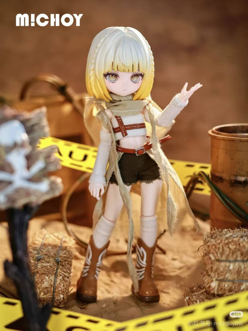Michoy Prologue of Doomsday 18cm/7In Confirmed Bjd Dressable Action Figure Gift