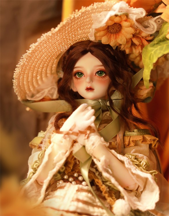 Pre-Order Gem of Doll Sunny Sunflower 44cm/17.3" Bjd Full Set Dressable Official