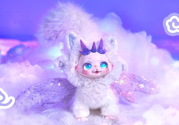 6Pcs  Mayteree Dumia Fantasy Creature Series 7In Vinyl Plush Dolls Action Figure