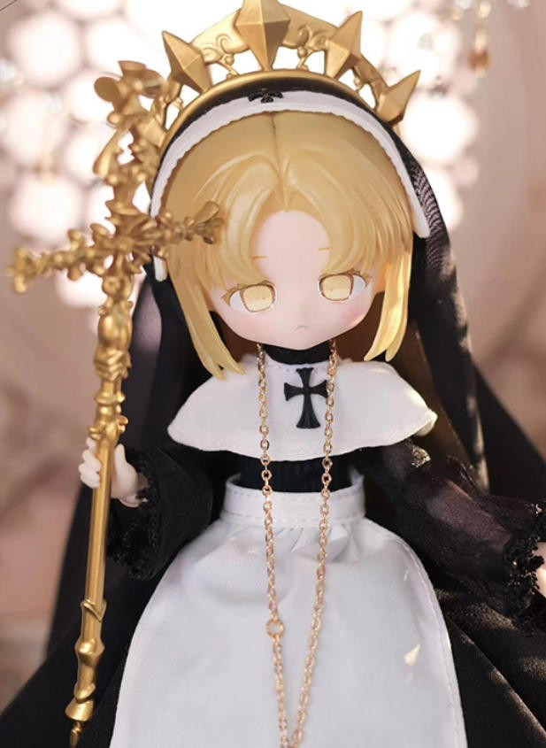 6Pcs In A Box Poetry Asymptomatic 14.5cm/5.7in Bjd Dressable Action Figures Gift