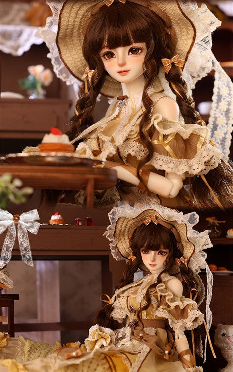 Pre-Order Gem Emma Wheat 45.5cm/17.9In Bjd Full Set Limited Official Dressable
