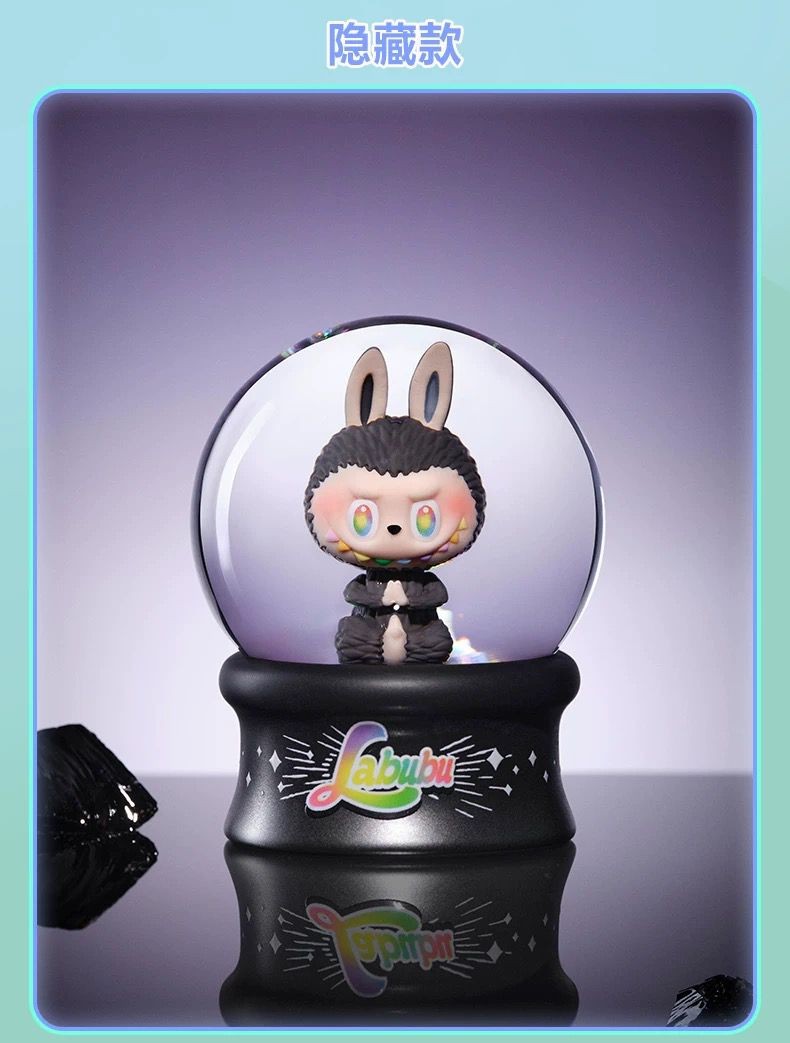 Authentic Big Into Energy Snow Crystal Ball Series Blind BoxArt Toy Gift Display