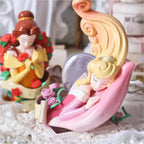 52Toys X Disney Princess Art Gallery Series Confirmed Blind Box Figure Toys Gift