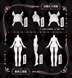 6Pcs Nyssa Bizarre Nightmare 18cm/7In Bjd Dolls Dressable Action Figures Gift