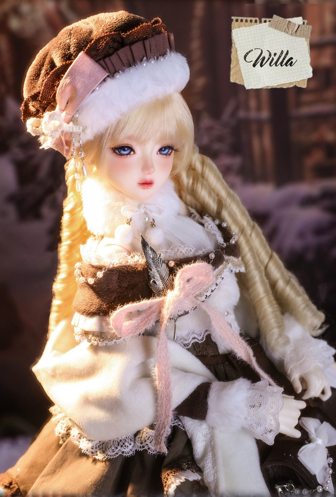 Pre-Order Gem Willa Fireside Pages 45.5cm/17.9In Bjd Full Set Limited Official