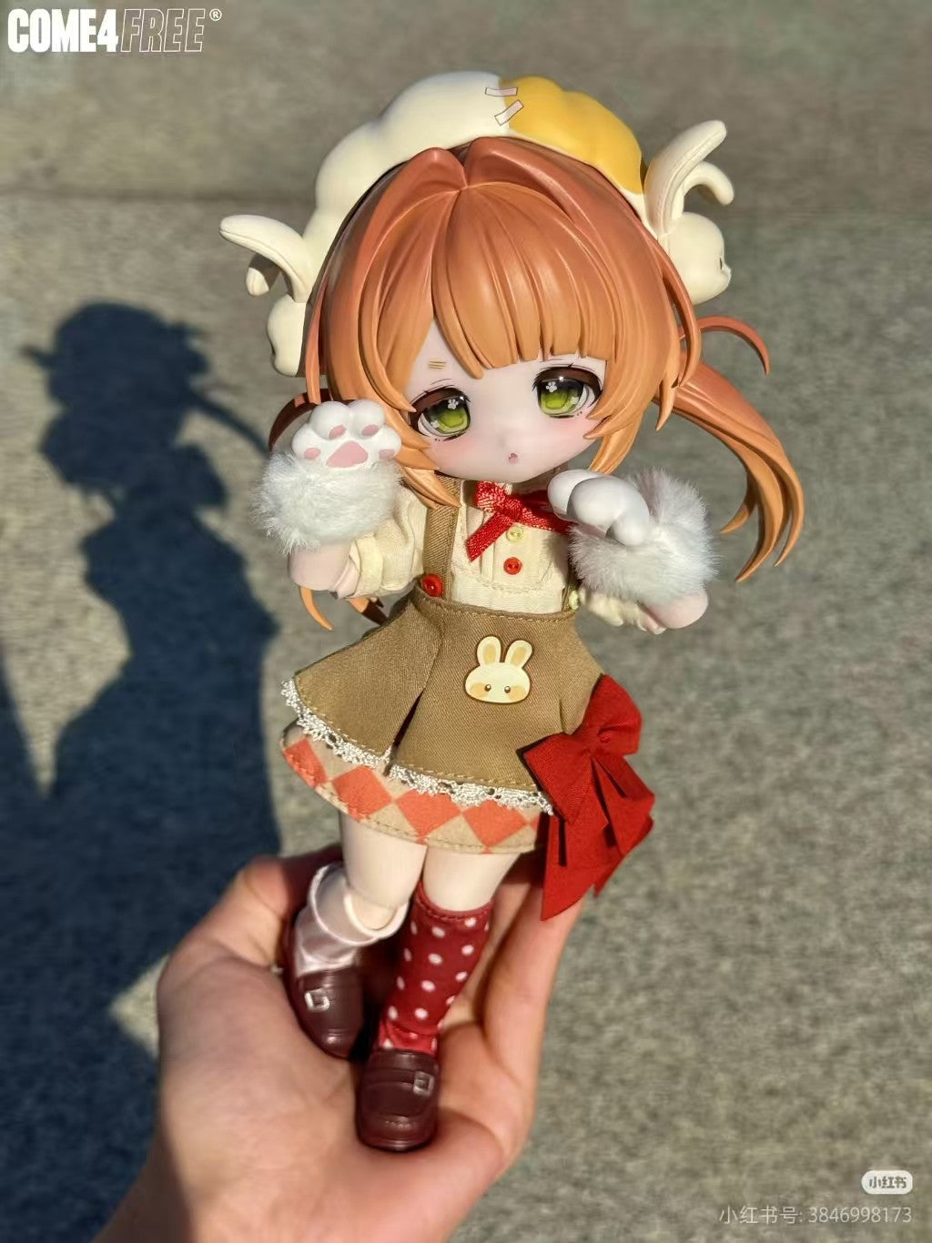 6Pcs Come4Free Bunny Dream Box 8In Bjd Dolls Dressable Action Figures In Stock