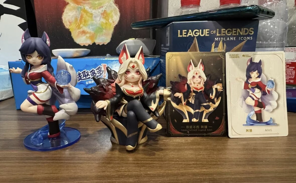 A Set Of 8pcs League Of Legends Midlane Icons Series Blind Box Figure Sealed
