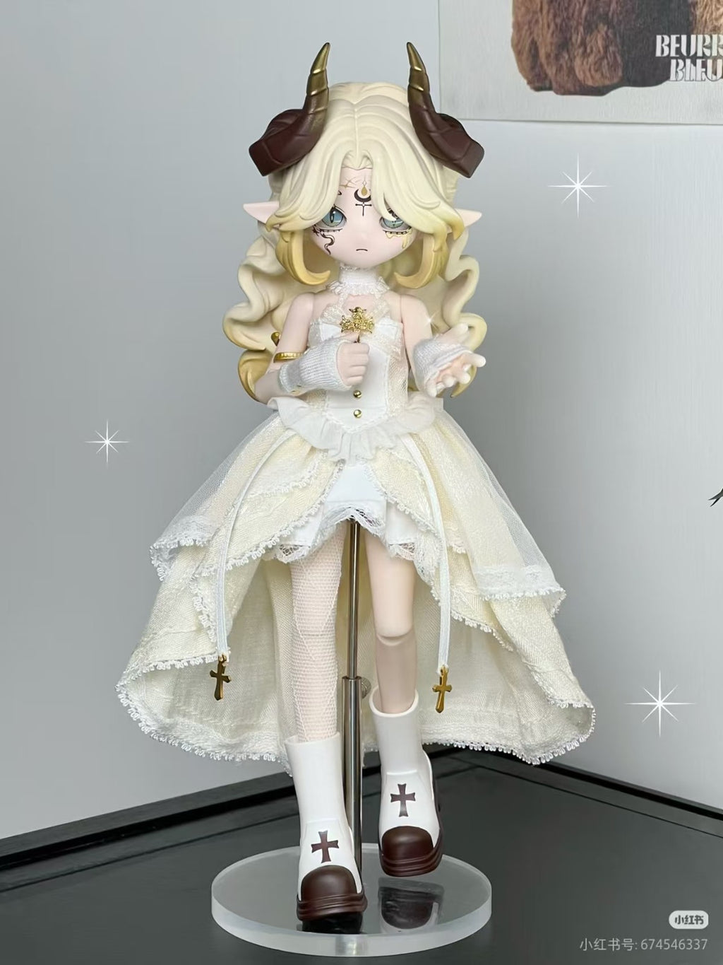 Pre-Sale 6Pcs Sparkjoy Echo Bond 6.1In Bjd Dolls Dressable Action Figures Gift