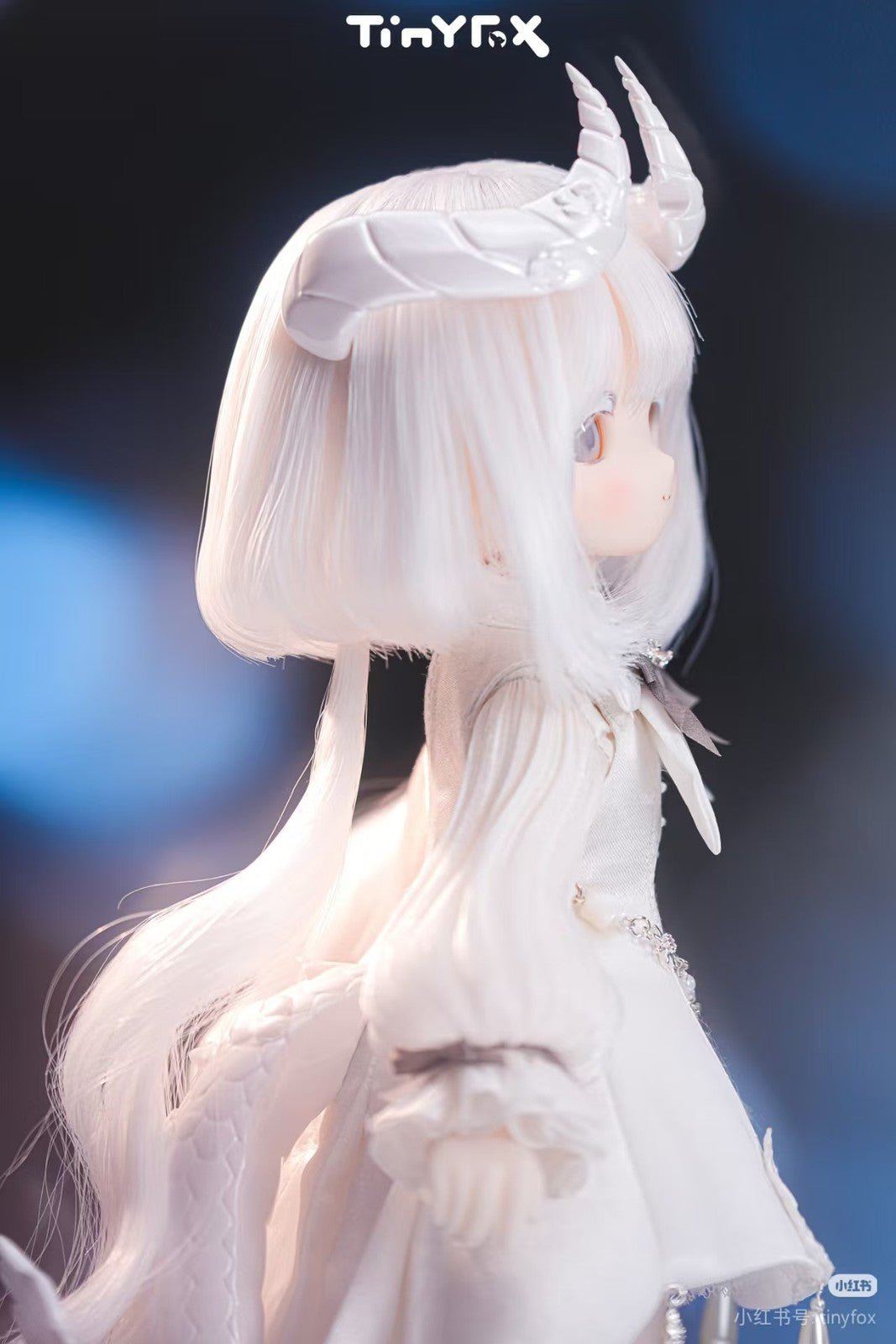 Tinyfox The White Dragon Freyde 27.5cm/10.8" 1/6 Cute Bjd Full Set Official Gift