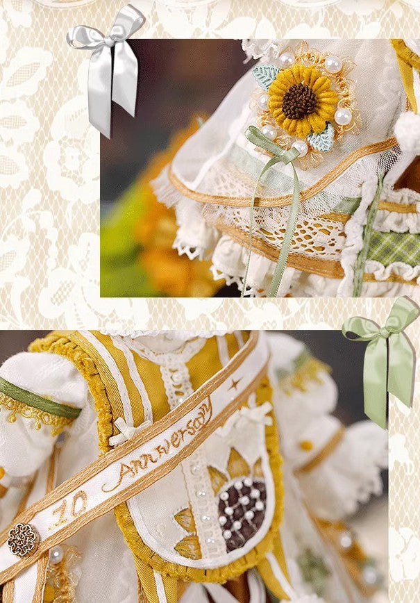 Pre-Order Gem Sunny Sunflower 29cm/11.4In Bjd Full Set Official 10Th Anniversary