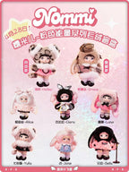 A Set Of 6pcs Top Toy Nommi Pinky Energy Series Blind Box Confirmed Plush Doll