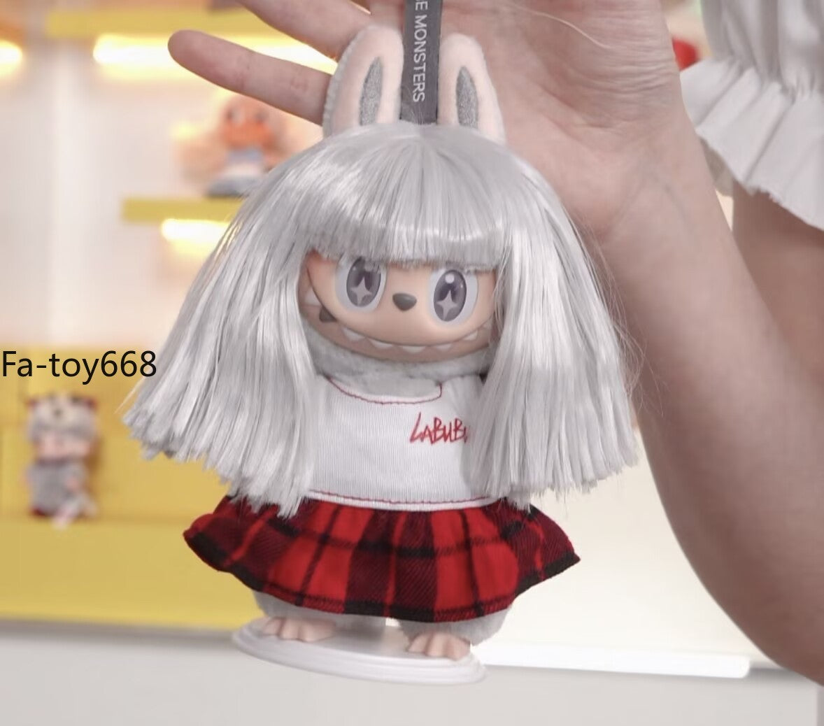 Authentic The Hair Salon Series Vinyl Pendant Blind Box Figure Toy