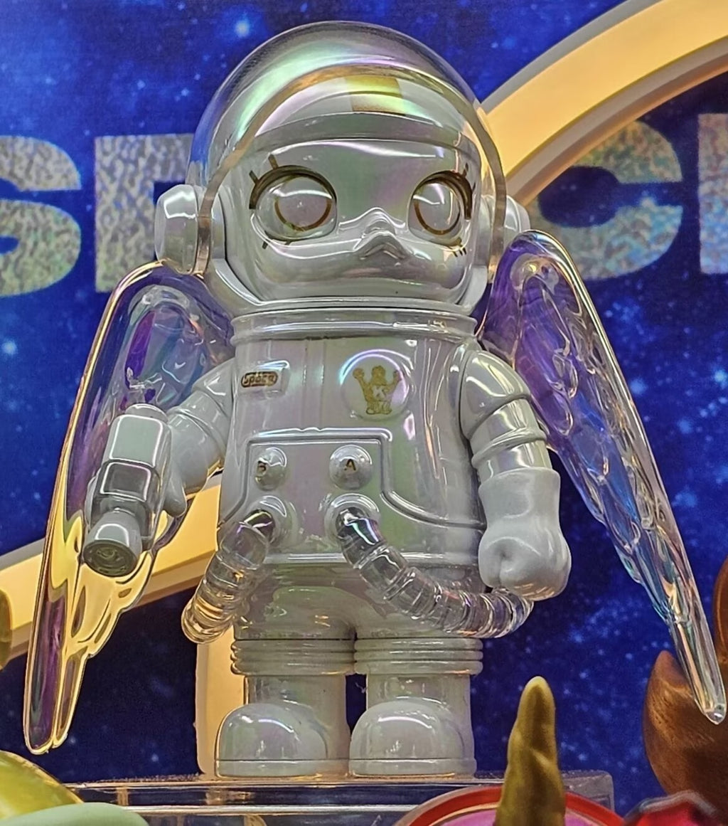 Mega Space Molly 100% Series 4 Authentic Blind Box Confirmed Secret - Angel