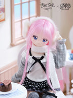 6Pcs Unveiled Door Syncy Land Ootd 22.5cm/8.8" Bjd Dressable Action Figures Gift