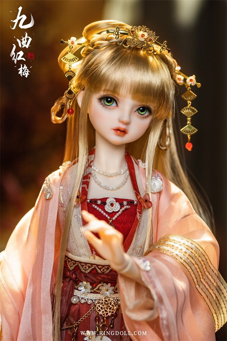 Pre-Order Ringdoll JiuQu HongMei 40cm/15.7In Bjd Full Set Action Figure Official