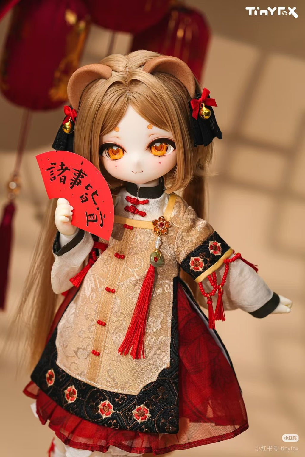Tinyfox Weasel Money Drawing 27.5cm/10.8In Bjd Full Set Official Action Figure