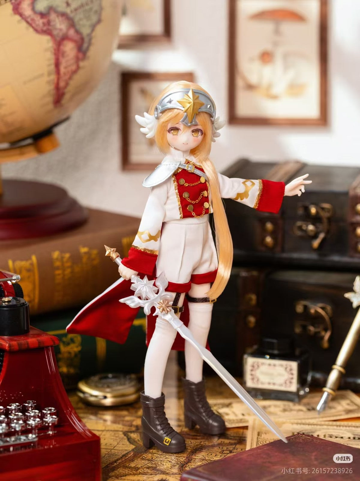 6Pcs Momernt Aperture Music Box 28.5cm/11.2In Bjd Dressable Action Figures Gift