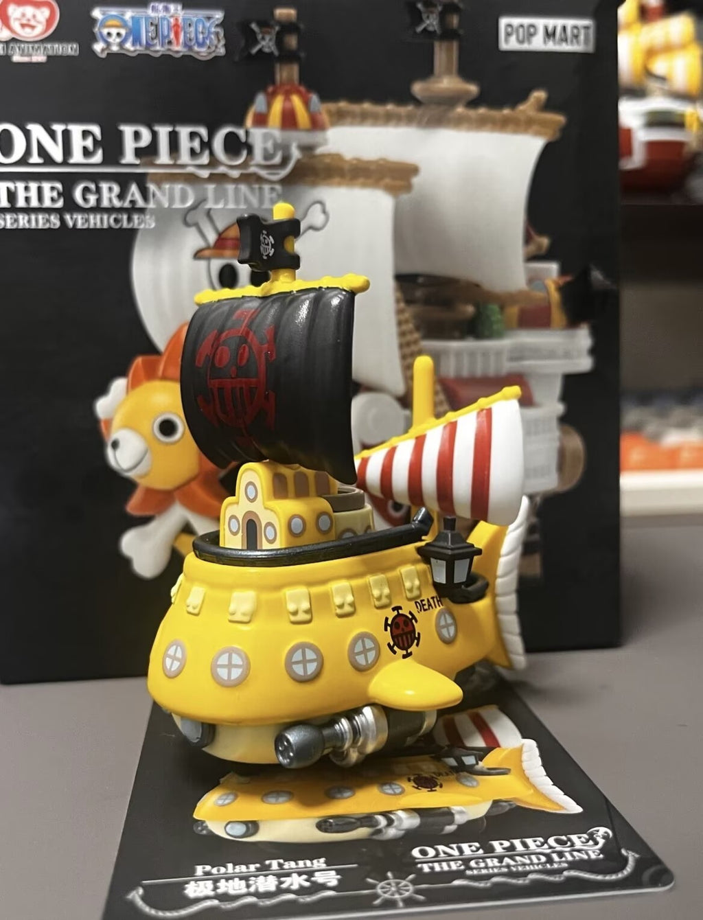Authentic One piece The Grand Line Series Vehicles Blind Box Confirmed Figure