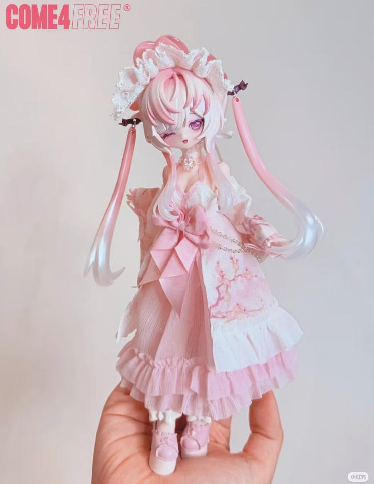 Come4Free Draw Lots Spirit Series 19cm/7.4In Bjd Dressable Action Figure Gift