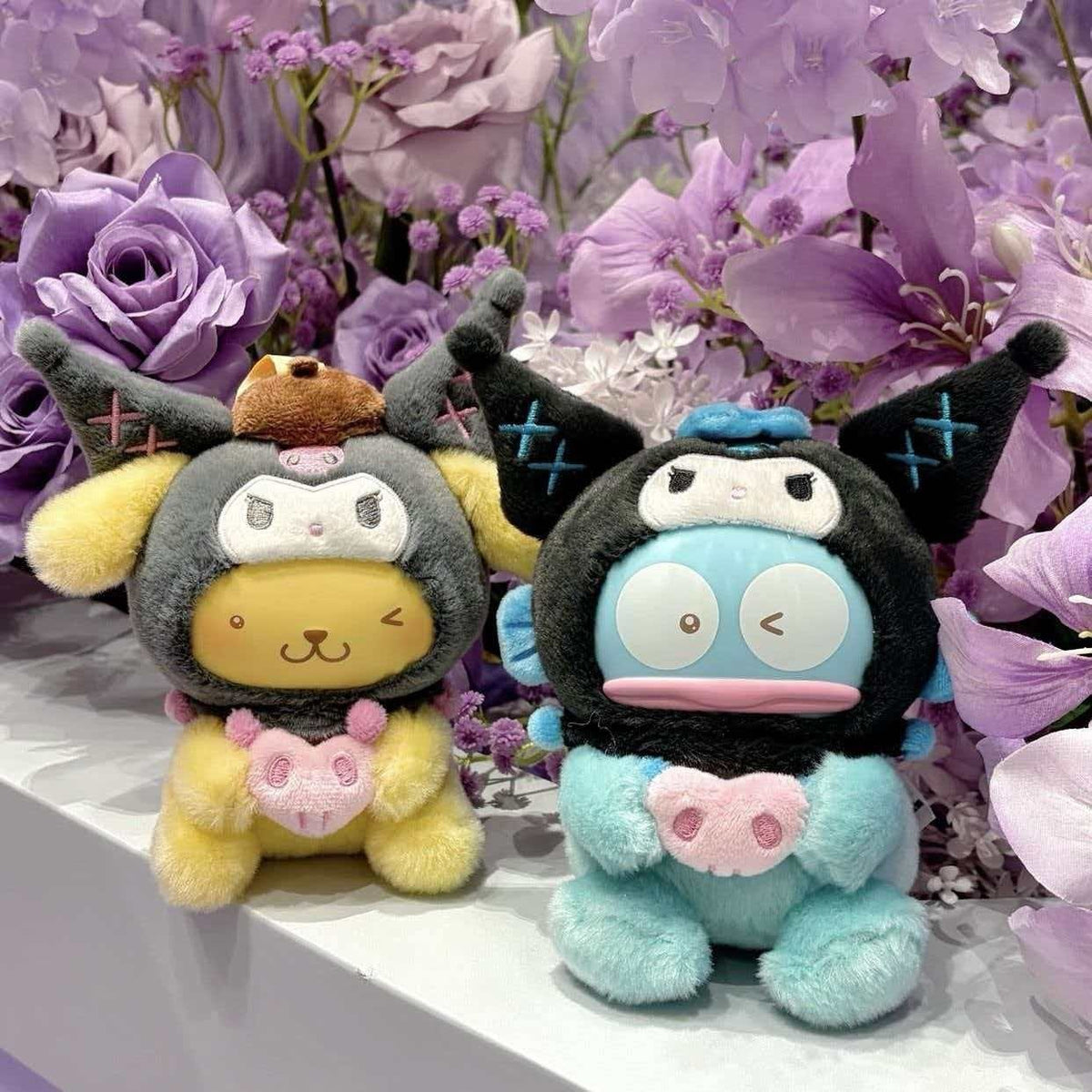 TOPTOY Sanrio Kuromi Party Vinyl Plush Blind Box Figure Pendant Trendy Toys Gift