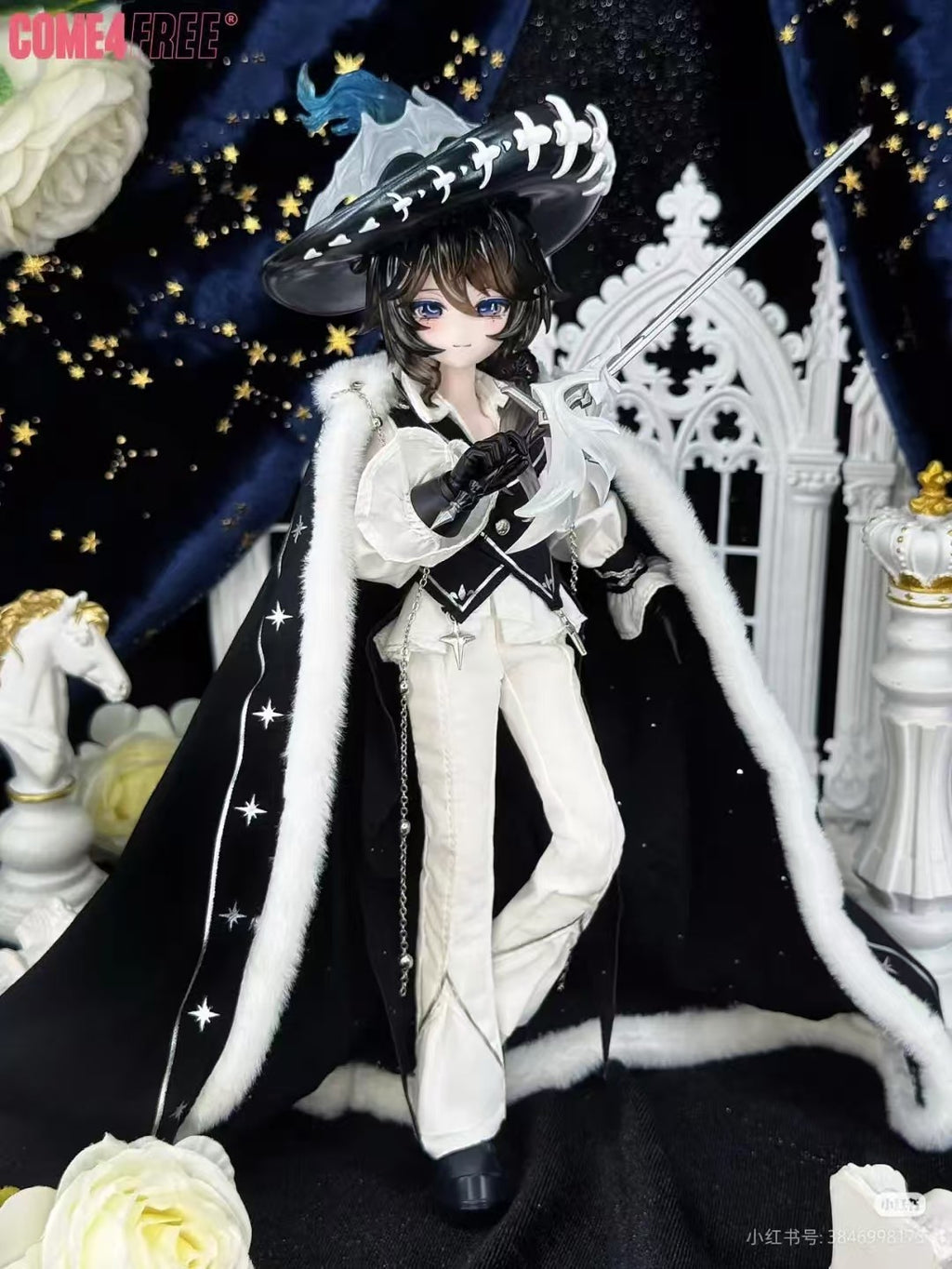 Come4Free Niyru Loi 19.5cm/7.6In Bjd Dressable 1/8 Confirmed Action Figure Gift