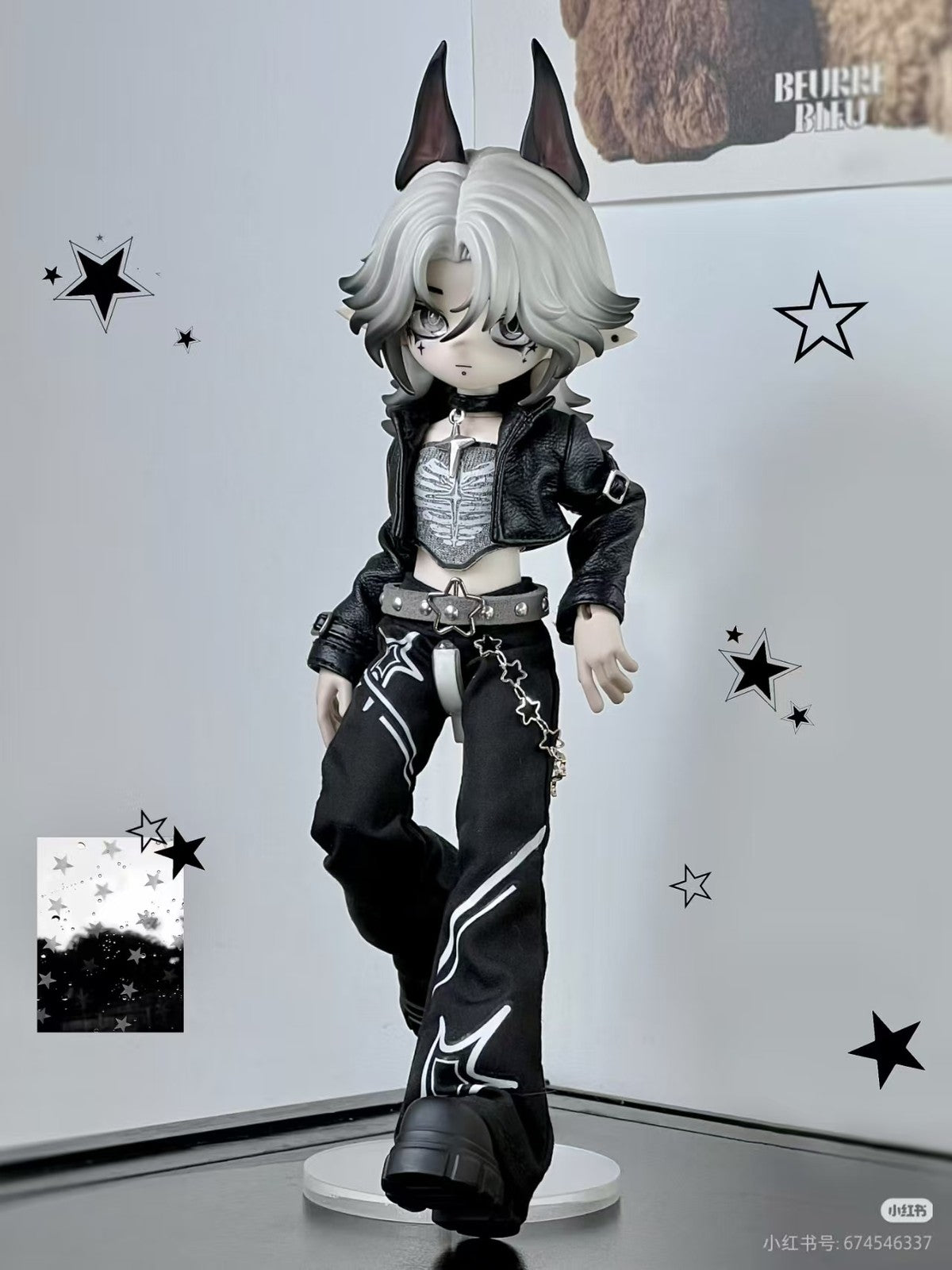 Pre-Sale 6Pcs Sparkjoy Echo Bond 6.1In Bjd Dolls Dressable Action Figures Gift