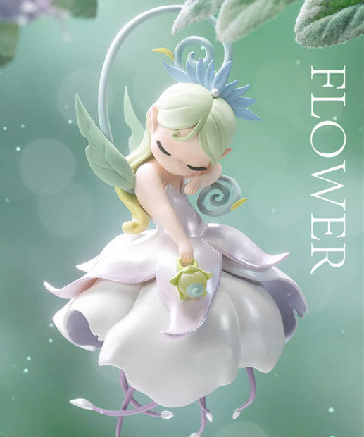 52toys Sleep Flower Elves Series Fairy Girl Blind box Confirmed Figures Toy Gift
