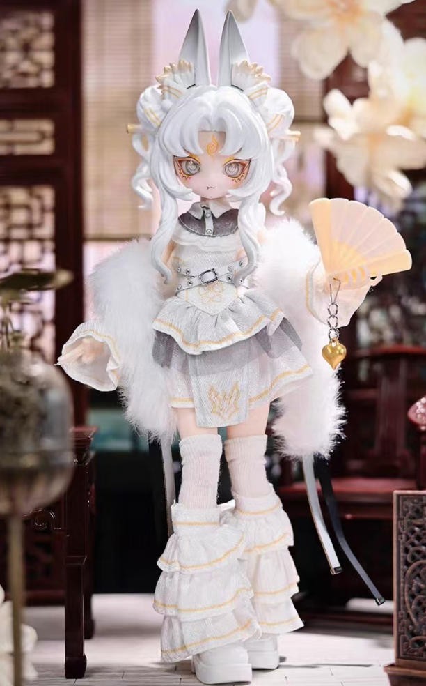 6Pcs Nu Gaia Code Name X Animal Series Dressable Action Figures Official Gift