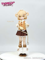 6Pcs Chon Twinkle Polaris 15.9cm/6.2In Bjd Dressable Lovely Action Figures Gift