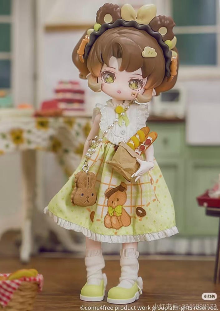 6Pcs Come4Free Minty Fantastic Forest Series 7.8In Bjd Dressable Action Figures