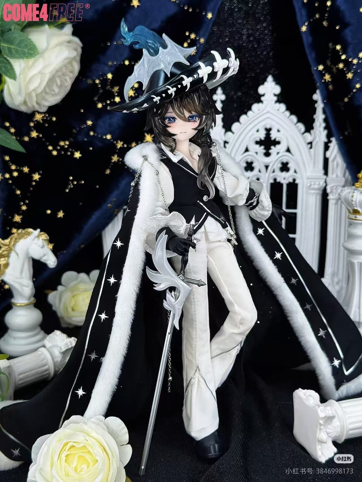 Come4Free Niyru Loi 19.5cm/7.6In Bjd Dressable 1/8 Confirmed Action Figure Gift