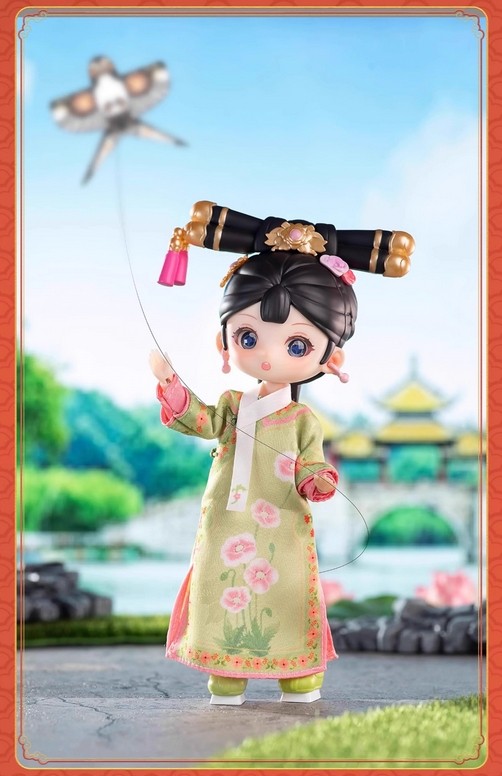 6Pcs Simontoys Empresses In The Palace 5.9In Co-Branded Bjd Dolls Action Figures