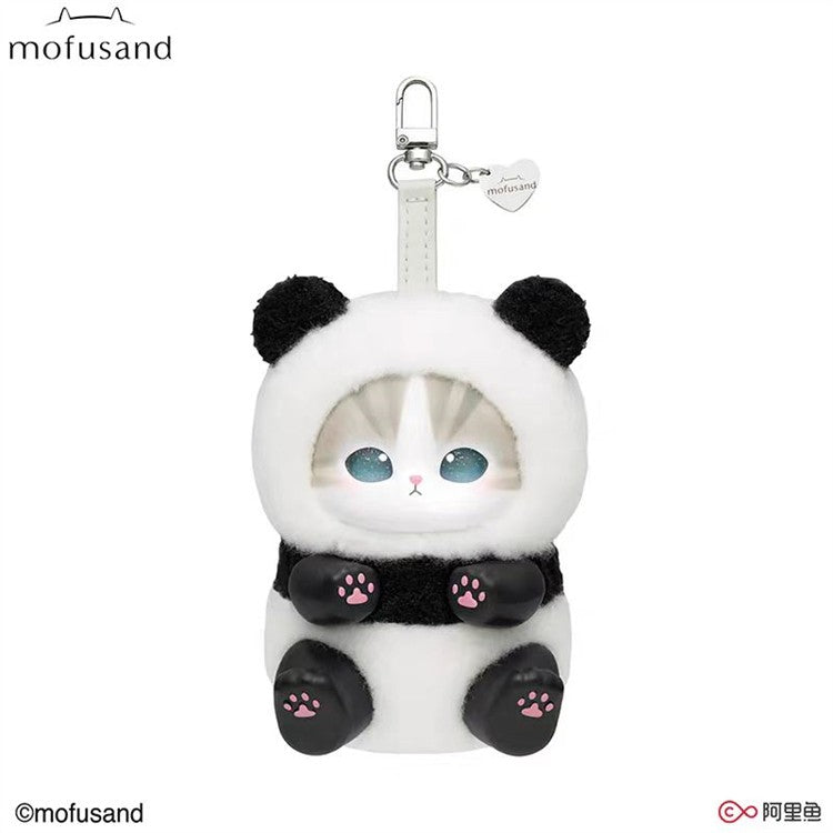 6Pcs Mofusand Kiramekko Fluffy Kittens Collectible Plush Vinyl Pendants Gift