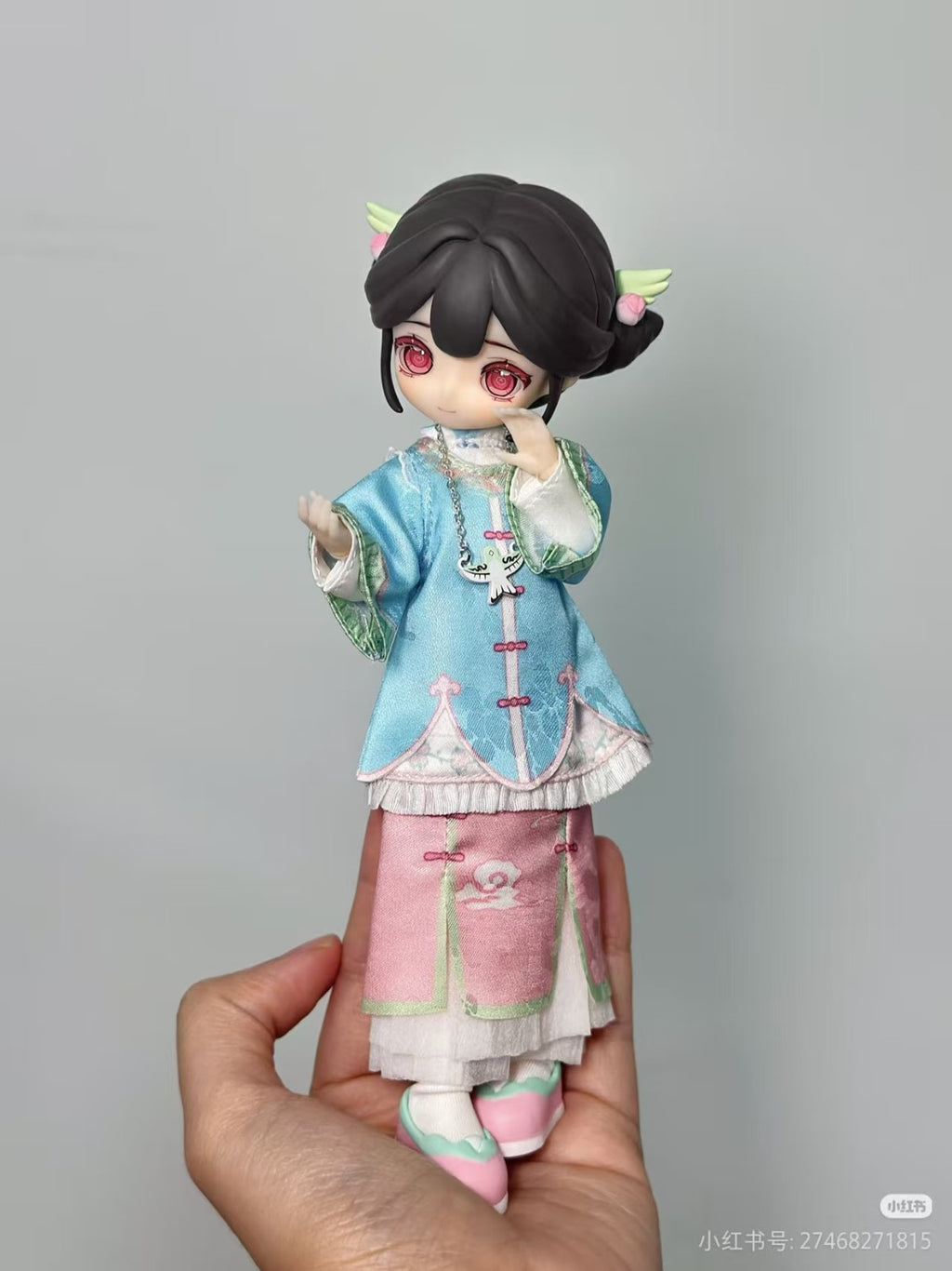 6Pcs Ta Feng Yin 18.5m/7.2in Bjd Dolls Dressable Action Figures Official Gift