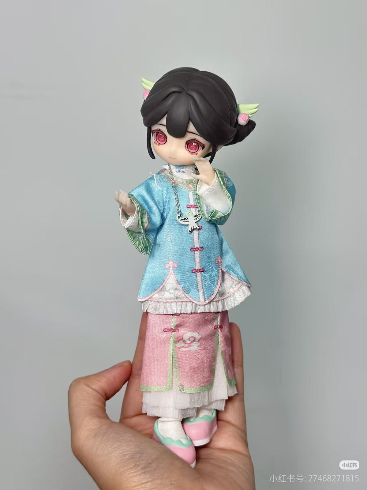 6Pcs Ta Feng Yin 18.5m/7.2in Bjd Dolls Dressable Action Figures Official Gift