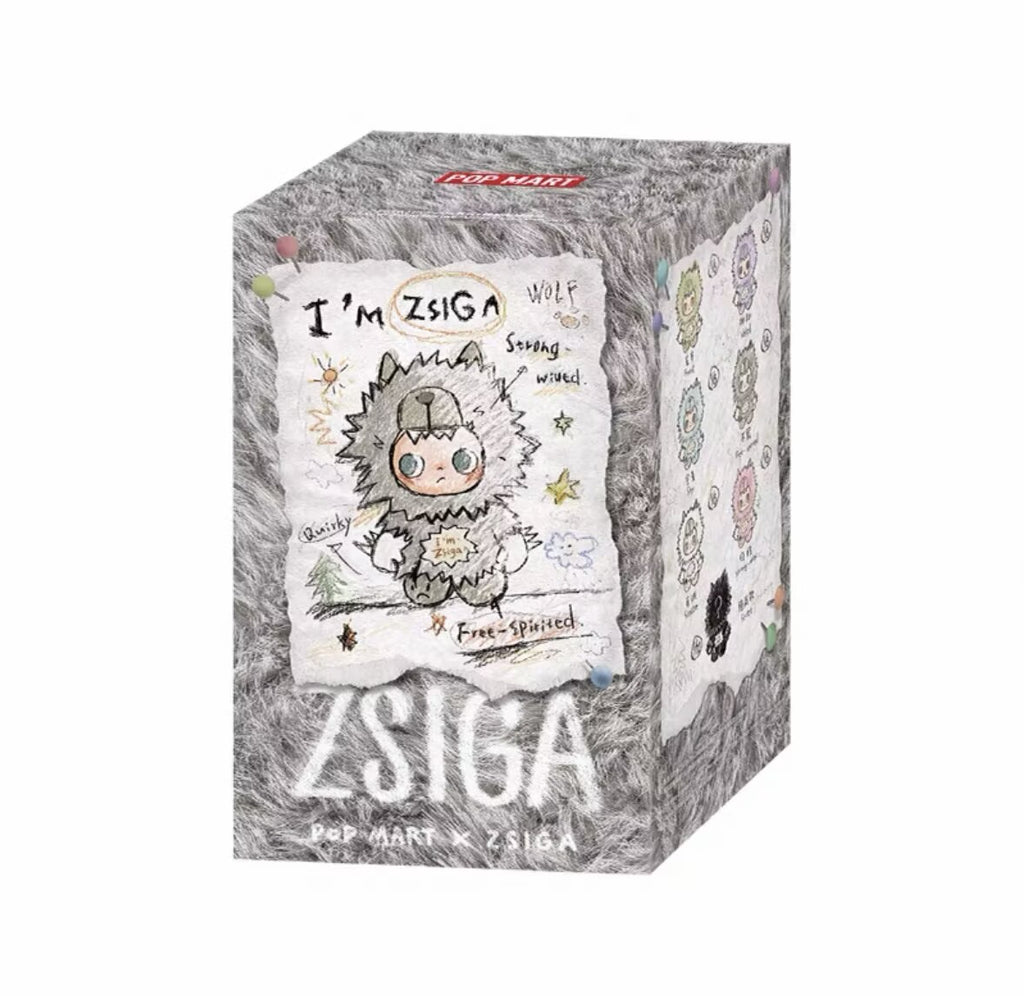 Authentic I'm Zsiga Series Plush Pendant Blind Box Figure Gift Toys