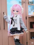 6Pcs Unveiled Door Syncy Land Ootd 22.5cm/8.8" Bjd Dressable Action Figures Gift