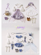 Magical Girl Hiru Yoru Starry and Story Bjd Hang Card Dressable Action Figure