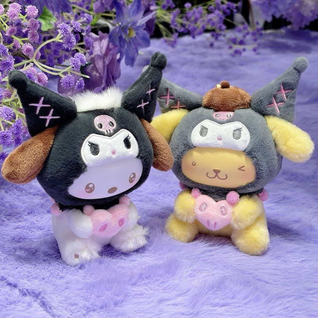 TOPTOY Sanrio Kuromi Party Vinyl Plush Blind Box Figure Pendant Trendy Toys Gift
