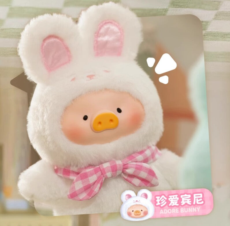 Lulu The Piggy Joyful Time Teddy Bunny 5.5In Action Figure Vinyl Pendant